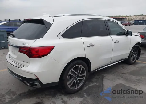 2017 Acura Mdx Advance Package из США, поврежденный, VIN 5FRYD4H81HB012145